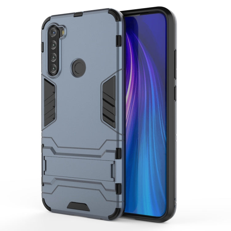 For Xiaomi Redmi Note 8T Shockproof PC + TPU Protective Case with Invisible Holder