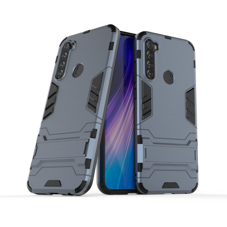 For Xiaomi Redmi Note 8T Shockproof PC + TPU Protective Case with Invisible Holder