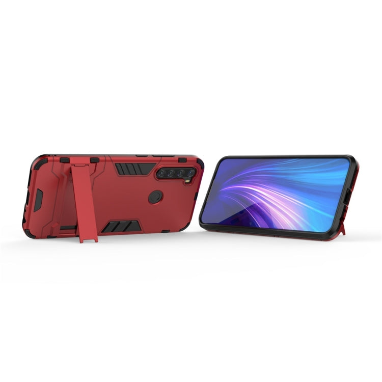 For Xiaomi Redmi Note 8T Shockproof PC + TPU Protective Case with Invisible Holder