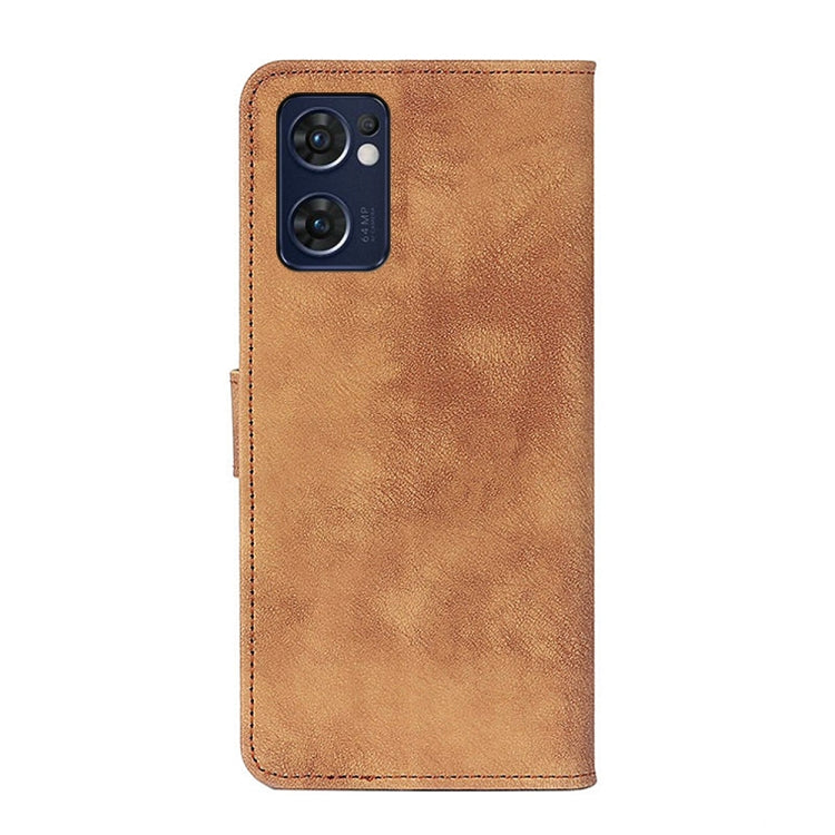 For OPPO Reno7 5G / Find X5 Lite Antelope Texture Magnetic Buckle Flip Leather Phone Case