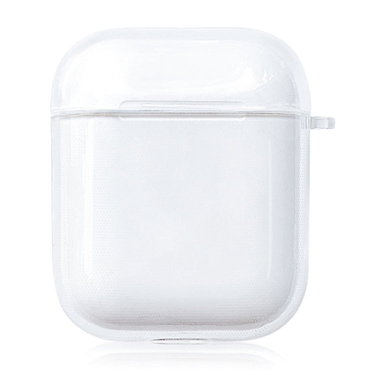 For AirPods 1 / 2 TPU Air Ticket Label Sticker Earphone Protective Case