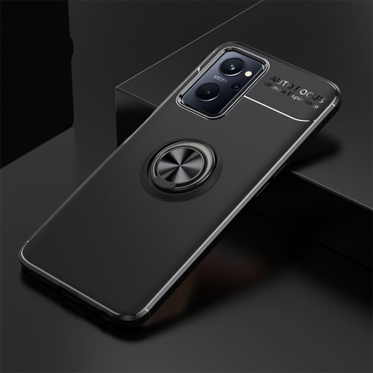 For OPPO A36 / Realme 9i Metal Ring Holder TPU Phone Case