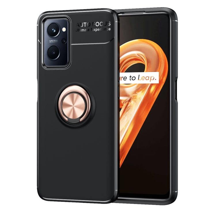 For OPPO A36 / Realme 9i Metal Ring Holder TPU Phone Case