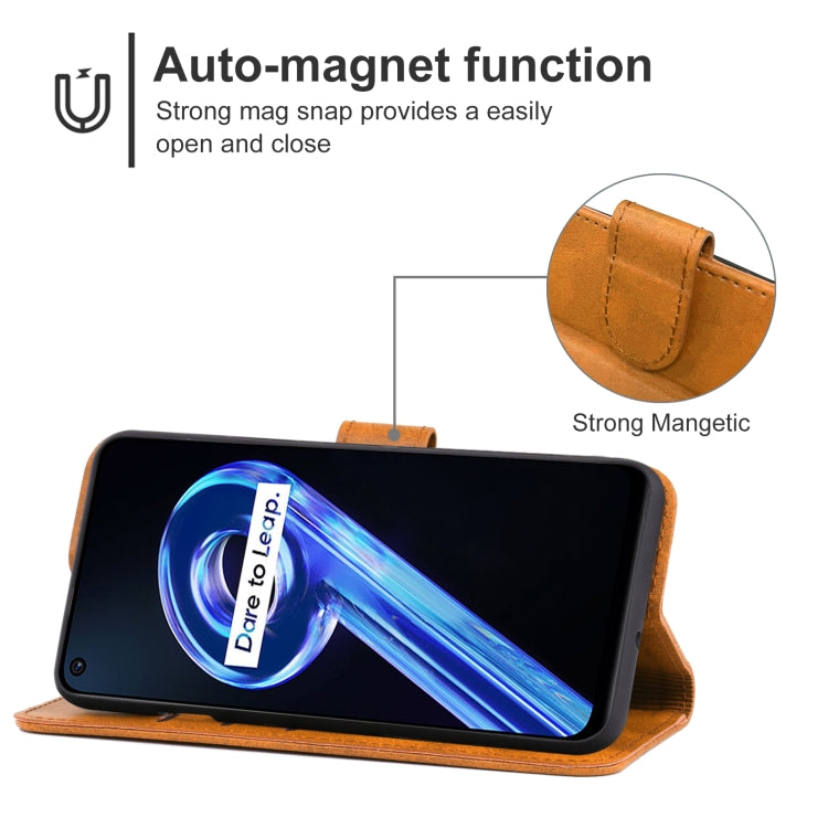 For OPPO Realme 9 5G/Realme 9 Pro Leather Phone Case