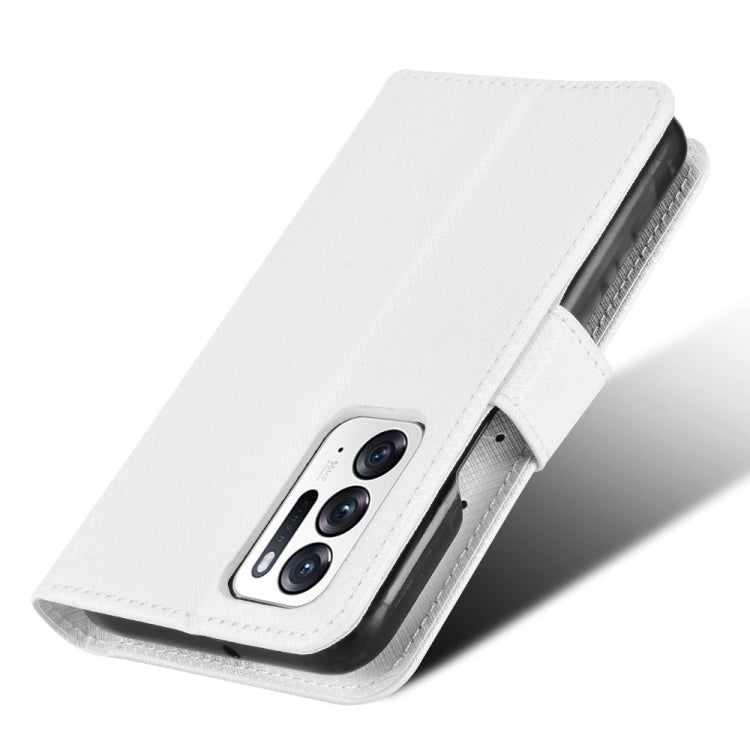 For OPPO Find N Diamond Texture Leather Phone Case