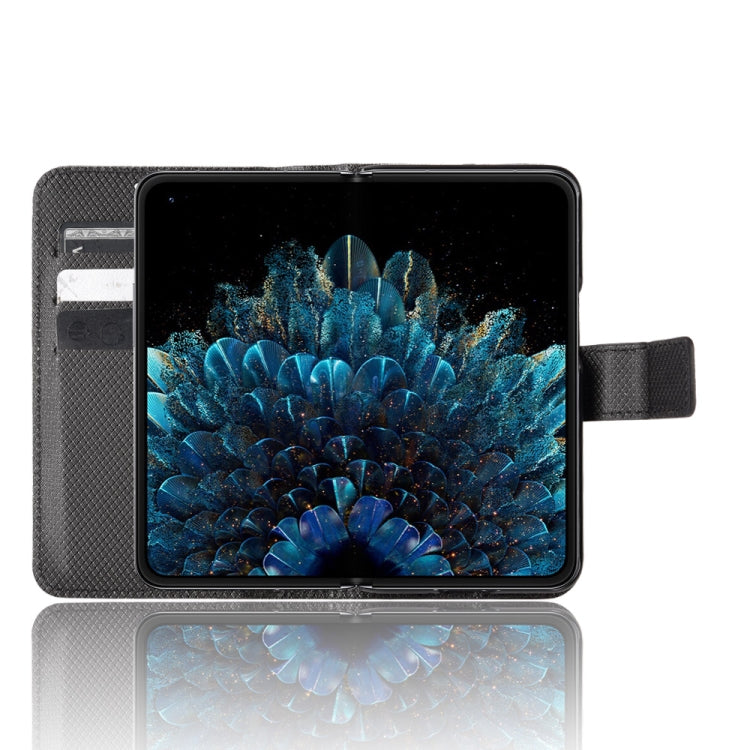 For OPPO Find N Diamond Texture Leather Phone Case