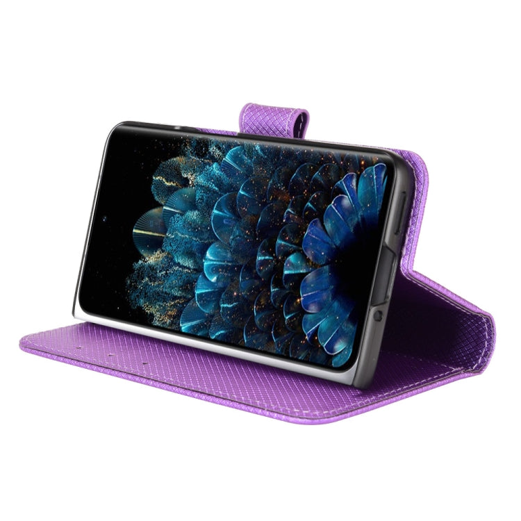 For OPPO Find N Diamond Texture Leather Phone Case