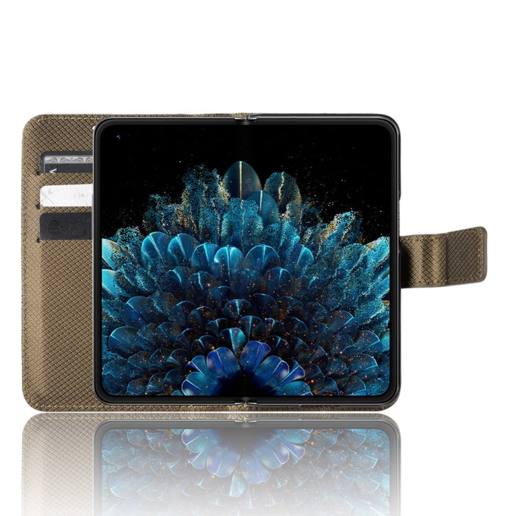 For OPPO Find N Diamond Texture Leather Phone Case