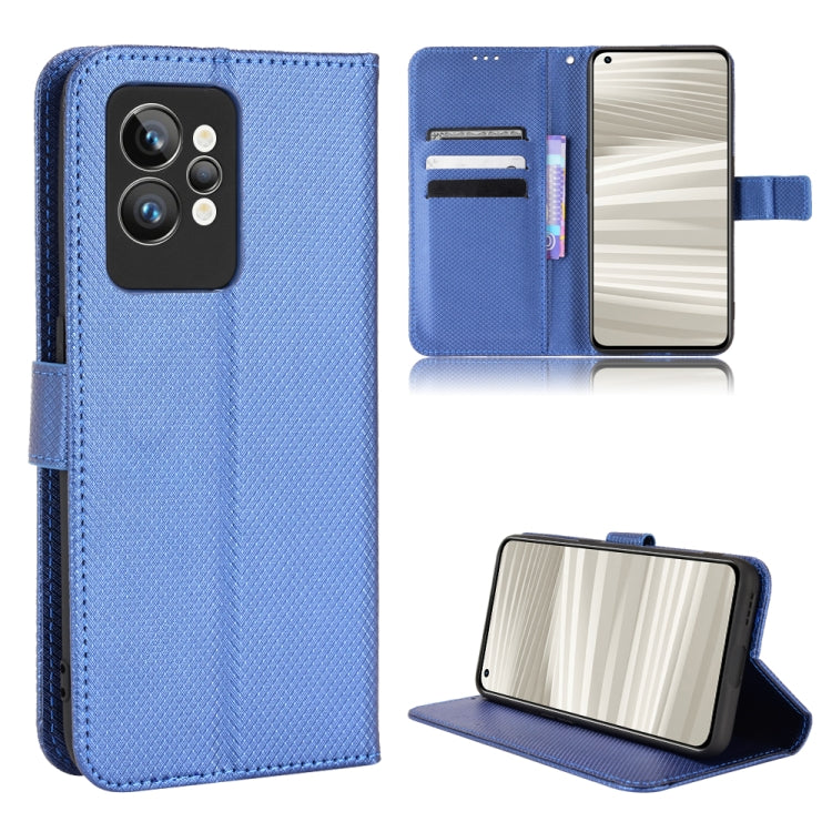 For OPPO Realme GT2 Pro Diamond Texture Leather Phone Case