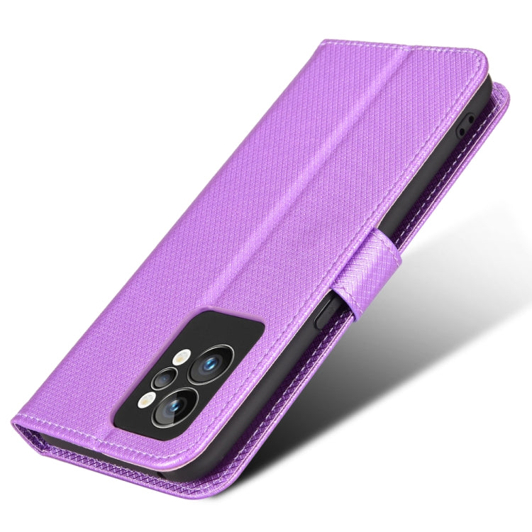 For OPPO Realme GT2 Pro Diamond Texture Leather Phone Case