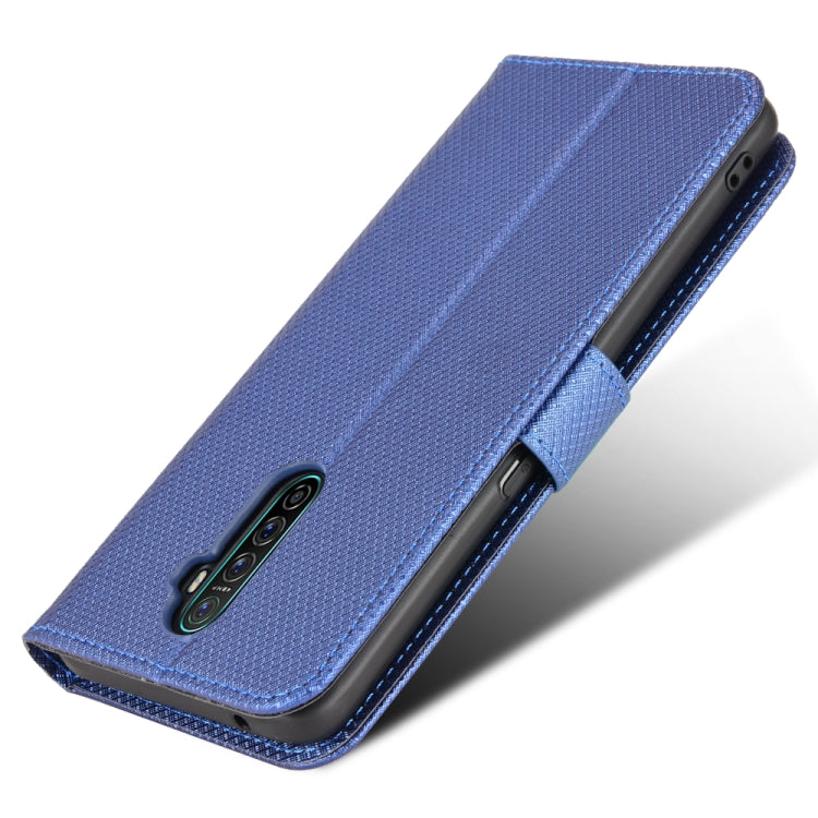 For OPPO Reno Ace / Realme X2 Pro Diamond Texture Leather Phone Case
