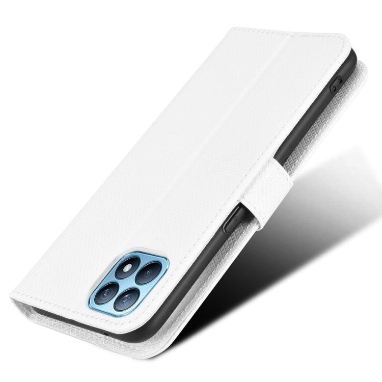 For OPPO Reno4 SE Diamond Texture Leather Phone Case