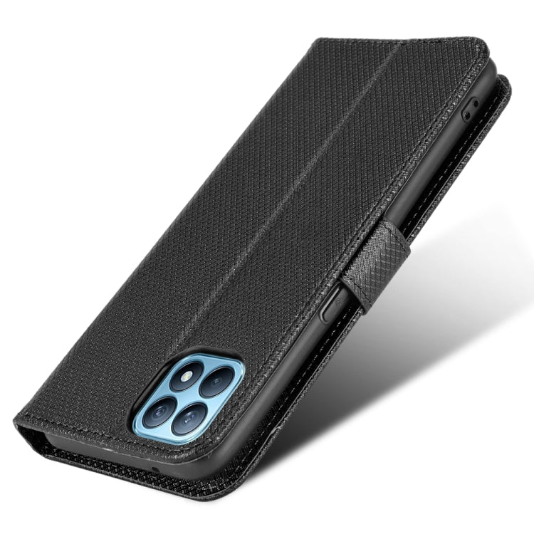 For OPPO Reno4 SE Diamond Texture Leather Phone Case