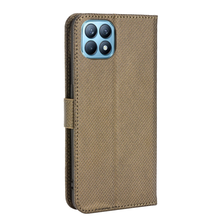 For OPPO Reno4 SE Diamond Texture Leather Phone Case