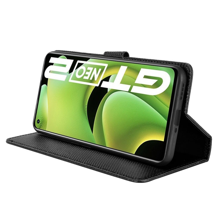 For OPPO Realme GT Neo2 / Realme GT2 Diamond Texture Leather Phone Case