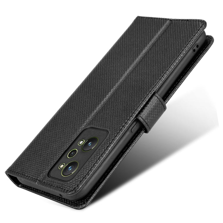 For OPPO Realme GT Neo2 / Realme GT2 Diamond Texture Leather Phone Case
