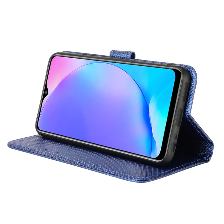 For vivo Y17 / Y15 / Y12 / Y3 / U10 Diamond Texture Leather Phone Case