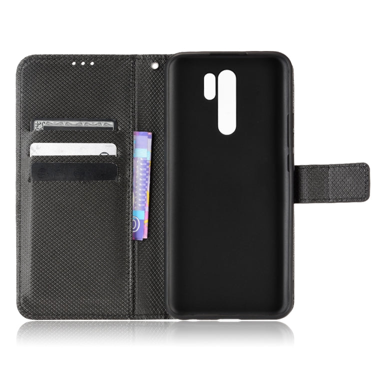 For Xiaomi Redmi 9 Diamond Texture Leather Phone Case