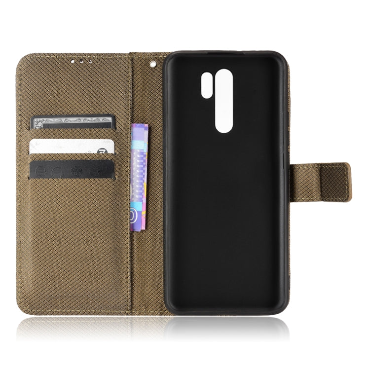 For Xiaomi Redmi 9 Diamond Texture Leather Phone Case