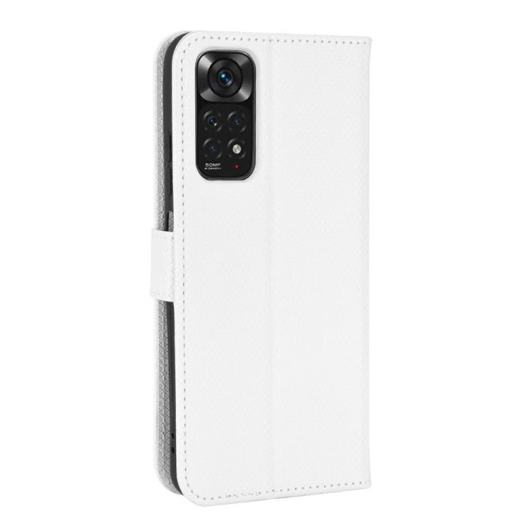 For Xiaomi Redmi Note 11 4G Global / Note 11S Diamond Texture Leather Phone Case