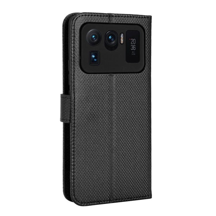 For Xiaomi Mi 11 Ultra Diamond Texture Leather Phone Case