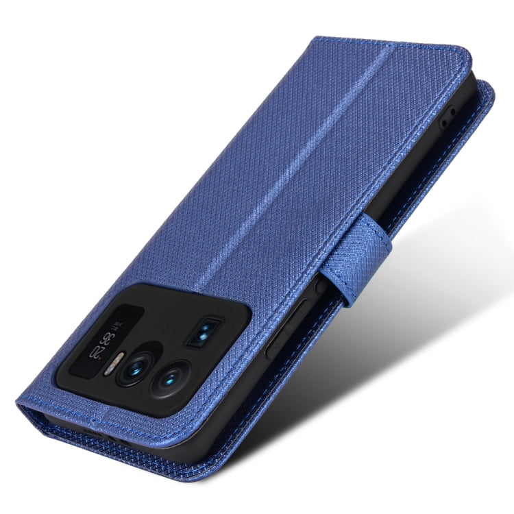 For Xiaomi Mi 11 Ultra Diamond Texture Leather Phone Case