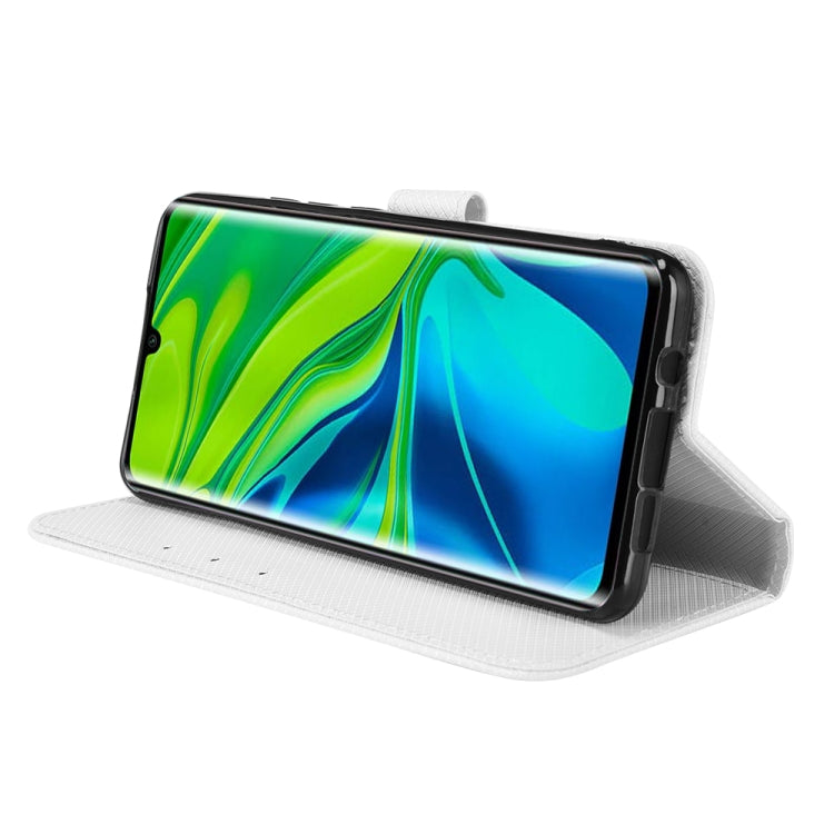 For Xiaomi Mi CC9 Pro / Note 10 / Note 10 Pro Diamond Texture Leather Phone Case