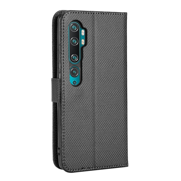 For Xiaomi Mi CC9 Pro / Note 10 / Note 10 Pro Diamond Texture Leather Phone Case