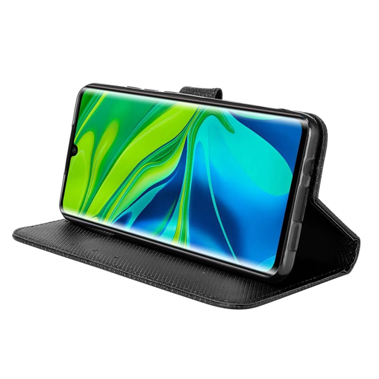 For Xiaomi Mi CC9 Pro / Note 10 / Note 10 Pro Diamond Texture Leather Phone Case