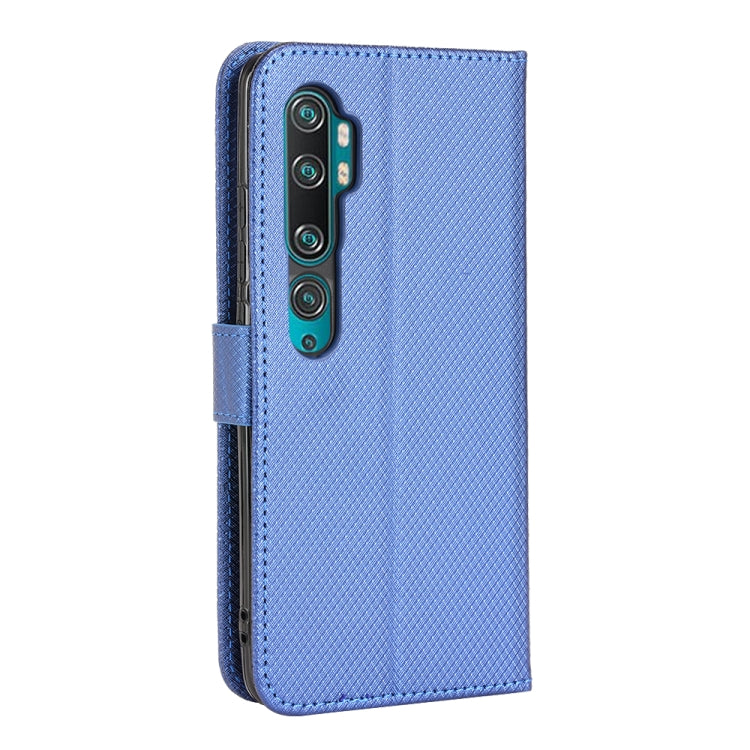 For Xiaomi Mi CC9 Pro / Note 10 / Note 10 Pro Diamond Texture Leather Phone Case