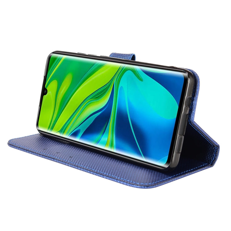 For Xiaomi Mi CC9 Pro / Note 10 / Note 10 Pro Diamond Texture Leather Phone Case