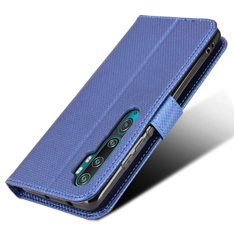 For Xiaomi Mi CC9 Pro / Note 10 / Note 10 Pro Diamond Texture Leather Phone Case