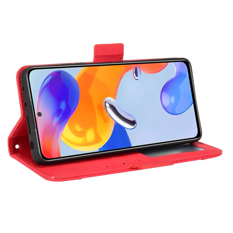 For Xiaomi Redmi Note 11 Pro 4G / 5G Overseas Version Skin Feel Calf Pattern Leather Phone Case