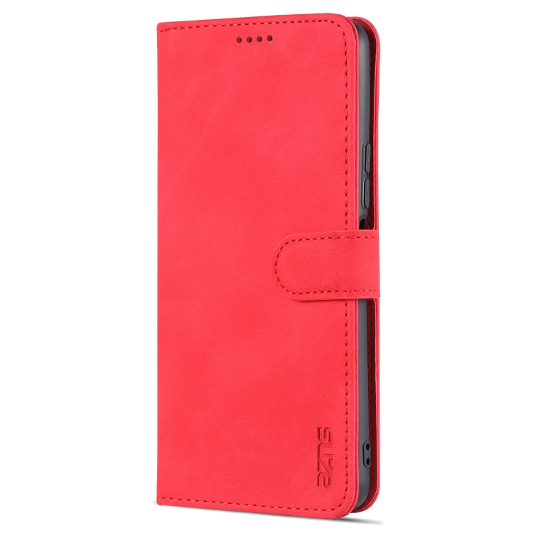 For vivo Y76s 5G / Y74s AZNS Skin Feel Calf Texture Horizontal Flip Leather Phone Case