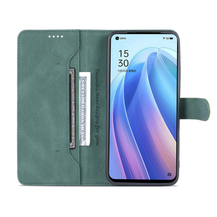 For OPPO Reno7 5G AZNS Dream II Skin Feel Horizontal Flip Leather Case