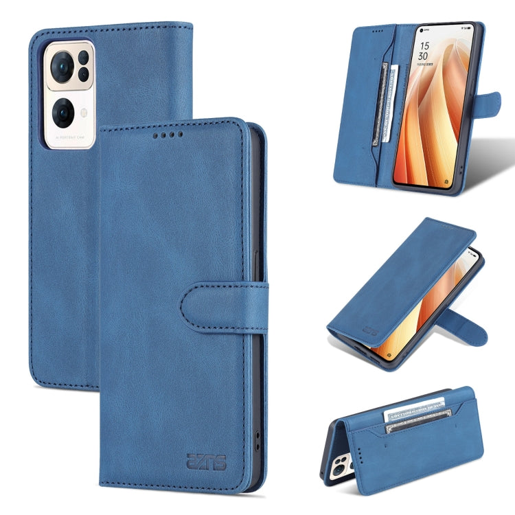 For OPPO Reno7 Pro 5G AZNS Dream II Skin Feel Horizontal Flip Leather Case