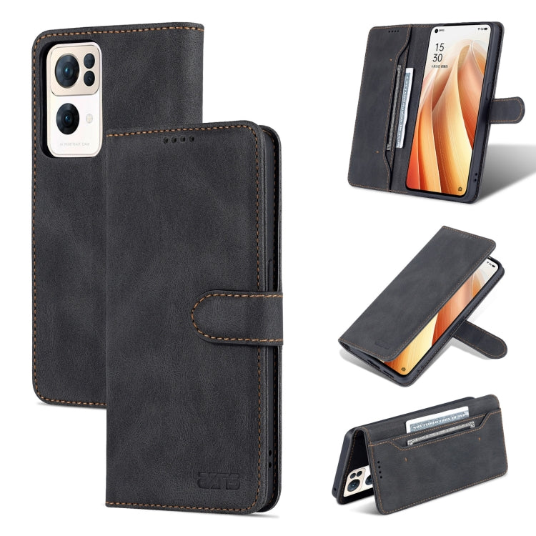 For OPPO Reno7 Pro 5G AZNS Dream II Skin Feel Horizontal Flip Leather Case