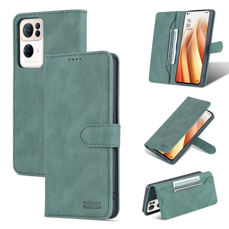 For OPPO Reno7 Pro 5G AZNS Dream II Skin Feel Horizontal Flip Leather Case