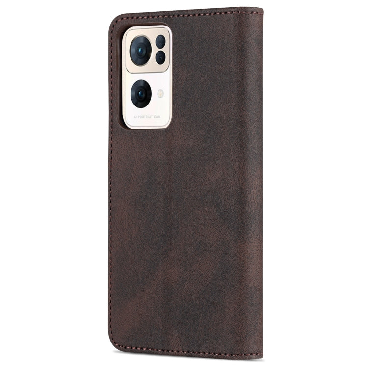 For OPPO Reno7 Pro 5G AZNS Dream II Skin Feel Horizontal Flip Leather Case