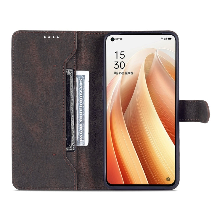 For OPPO Reno7 Pro 5G AZNS Dream II Skin Feel Horizontal Flip Leather Case