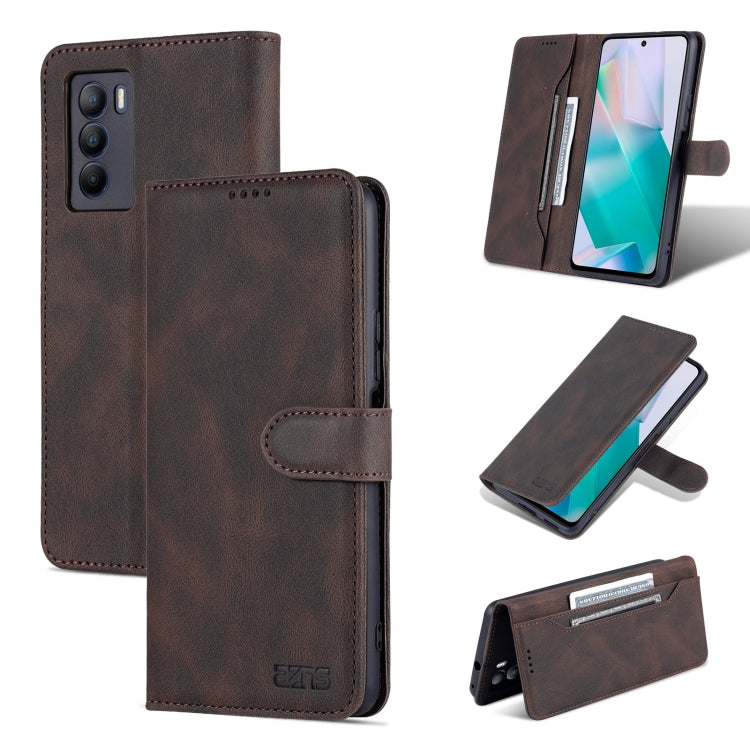 For vivo T1 4G / iQOO Neo5 SE AZNS Dream II Skin Feel Horizontal Flip Leather Case