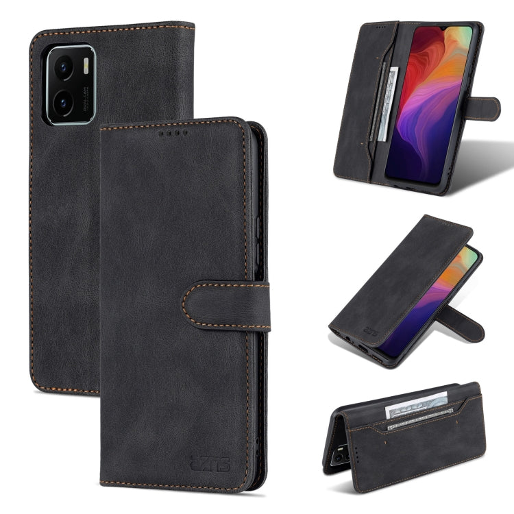 For vivo Y15s / Y15a / T1 5G AZNS Dream II Skin Feel Horizontal Flip Leather Case