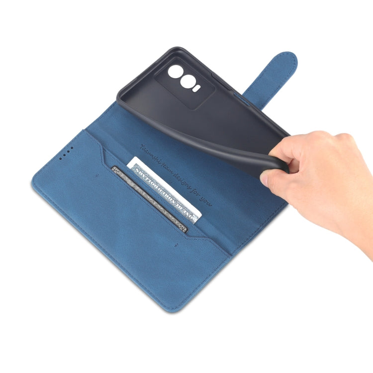 For vivo Y76s 5G / Y74s AZNS Dream II Skin Feel Horizontal Flip Leather Case