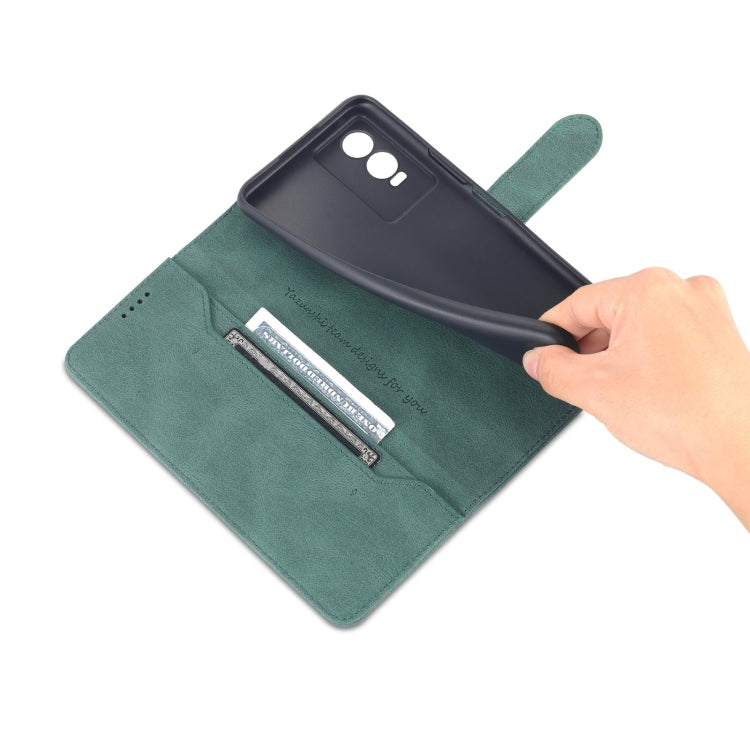 For vivo Y76s 5G / Y74s AZNS Dream II Skin Feel Horizontal Flip Leather Case