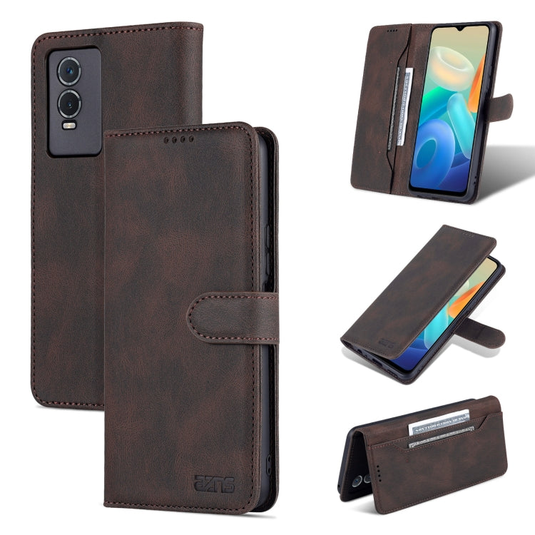 For vivo Y76s 5G / Y74s AZNS Dream II Skin Feel Horizontal Flip Leather Case