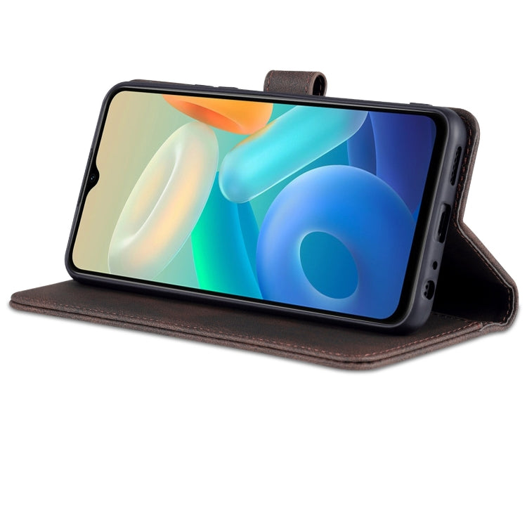 For vivo Y76s 5G / Y74s AZNS Dream II Skin Feel Horizontal Flip Leather Case