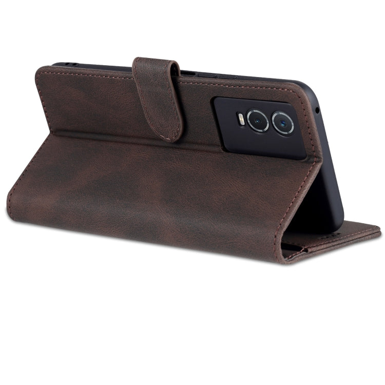 For vivo Y76s 5G / Y74s AZNS Dream II Skin Feel Horizontal Flip Leather Case