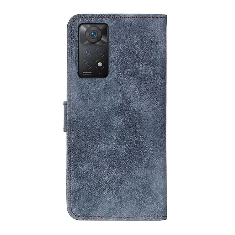 For Xiaomi Redmi Note 11 4G/5G Foreign Version Antelope Texture Magnetic Buckle Leather Phone Case