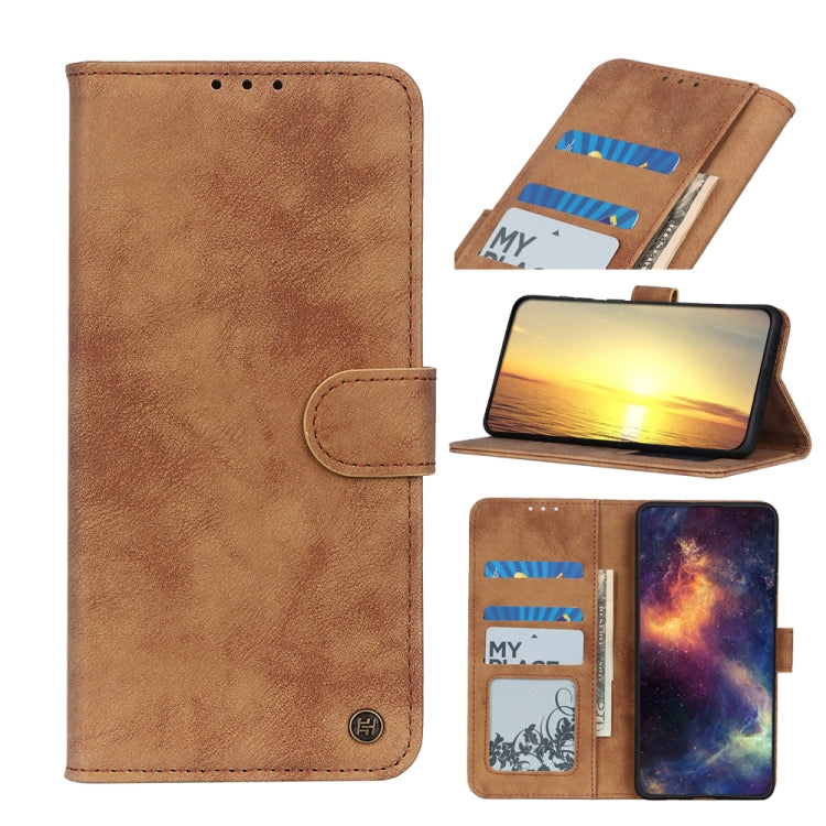 For Xiaomi Redmi Note 11 4G/5G Foreign Version Antelope Texture Magnetic Buckle Leather Phone Case