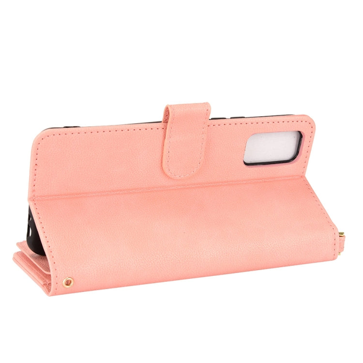 For vivo Y3s 2021 Litchi Texture Zipper Leather Phone Case